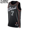 Dres Detroit Pistons Killian Hayes Nike 2023-24 City Edition Crno Swingman - Dječji